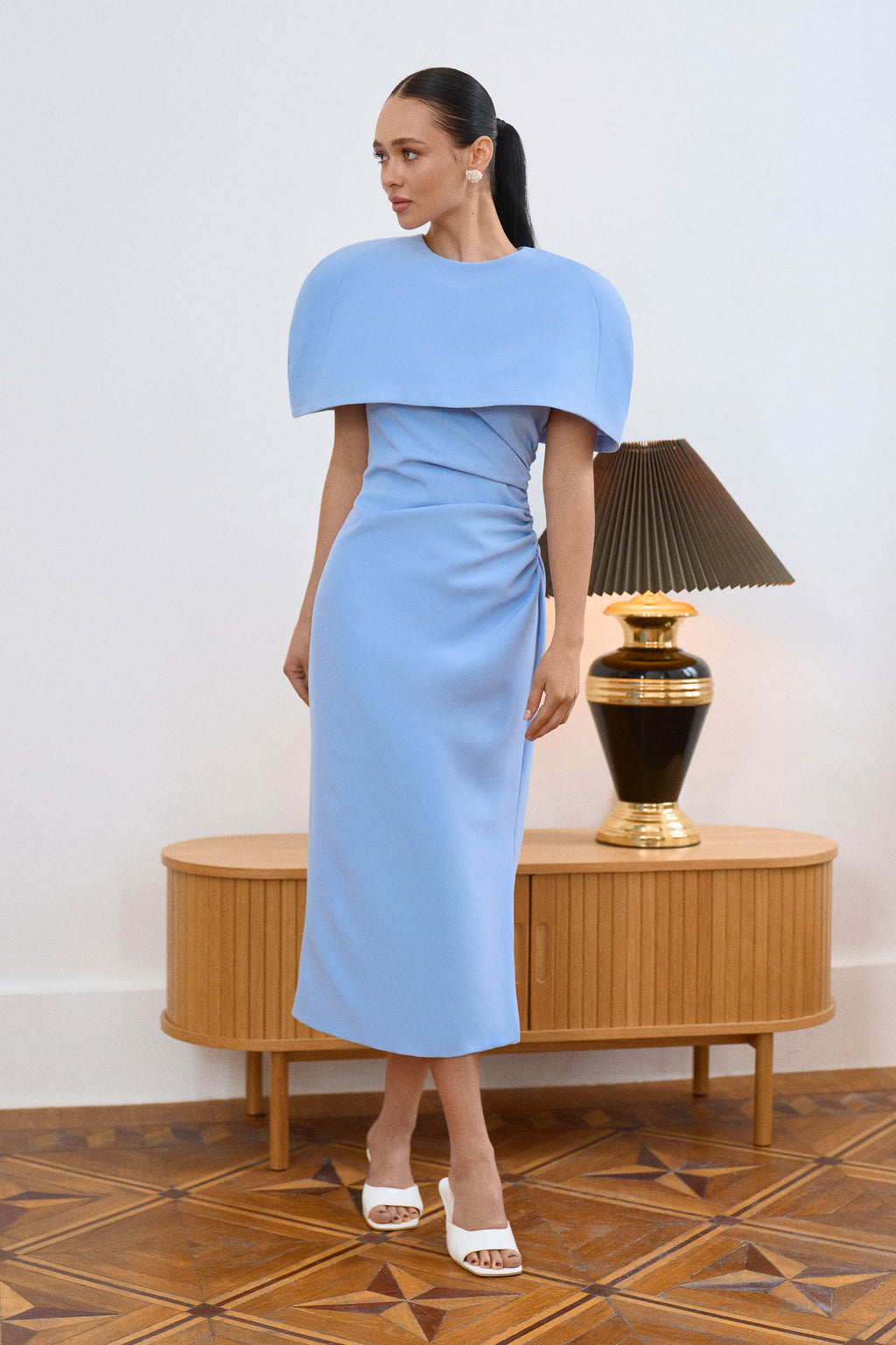 Celeste Cape Dress