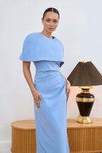 Celeste Cape Dress