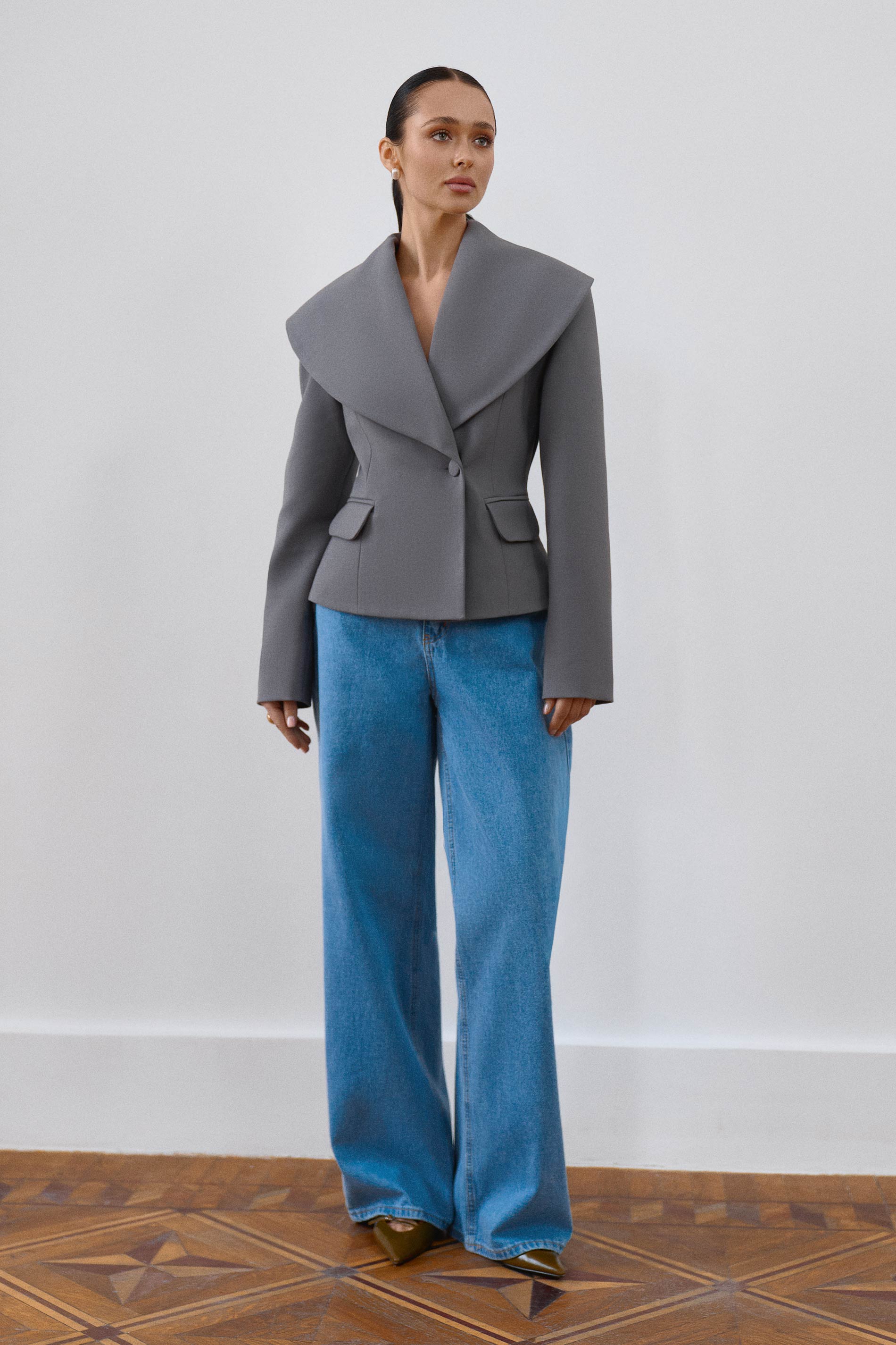 Architectural Jacket Graphite