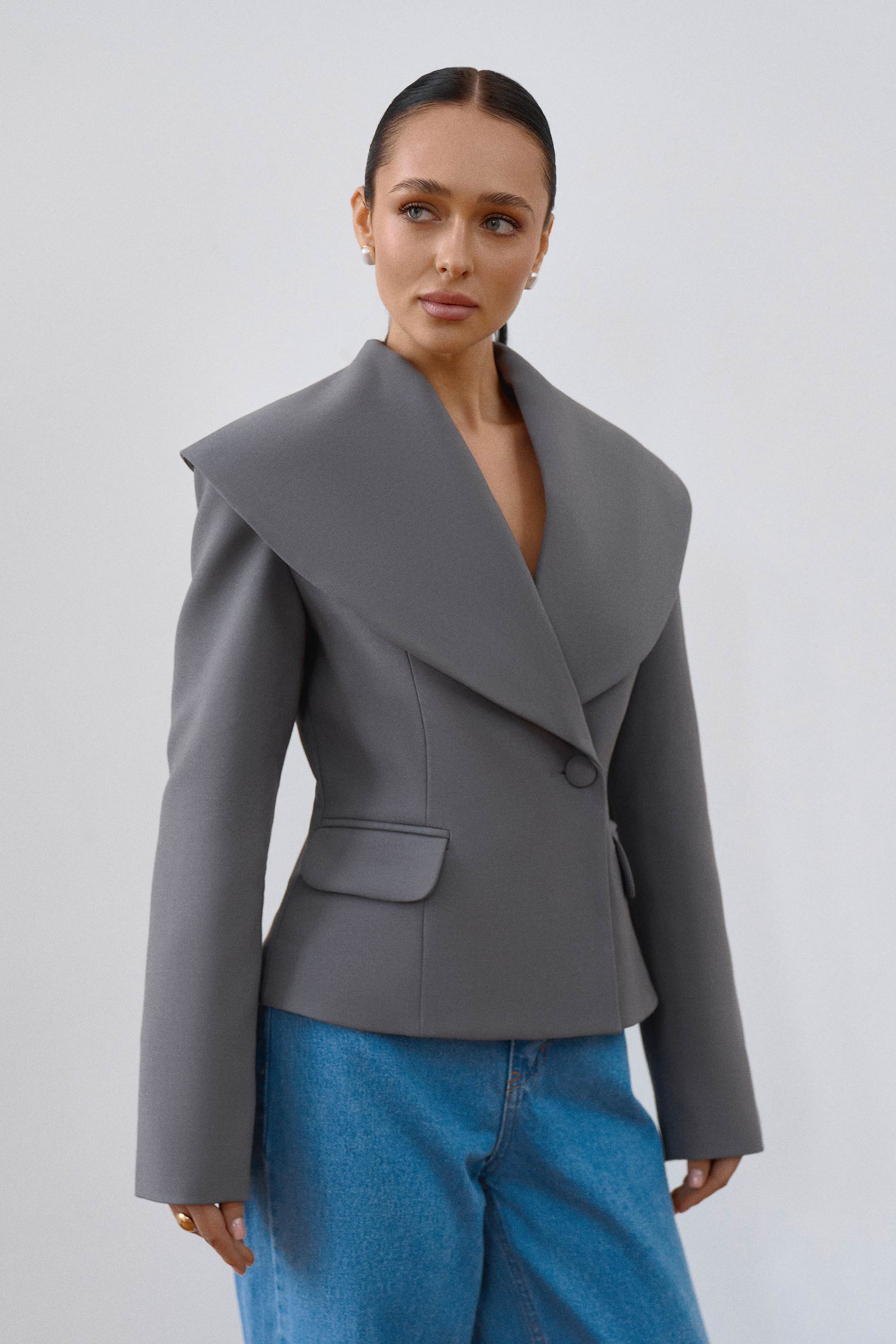 Architectural Jacket Graphite