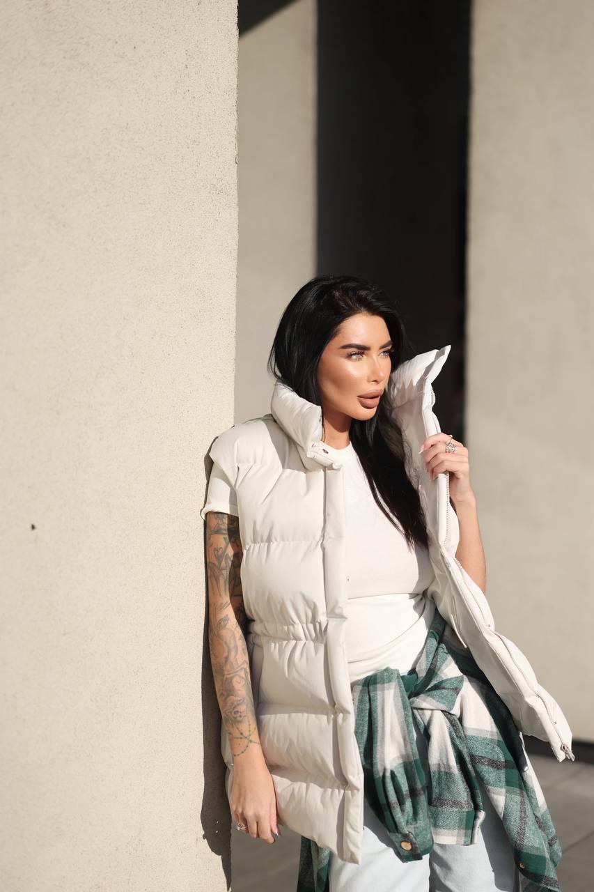 Soft Structure Vest White