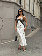 Classic Polka Lace Dress