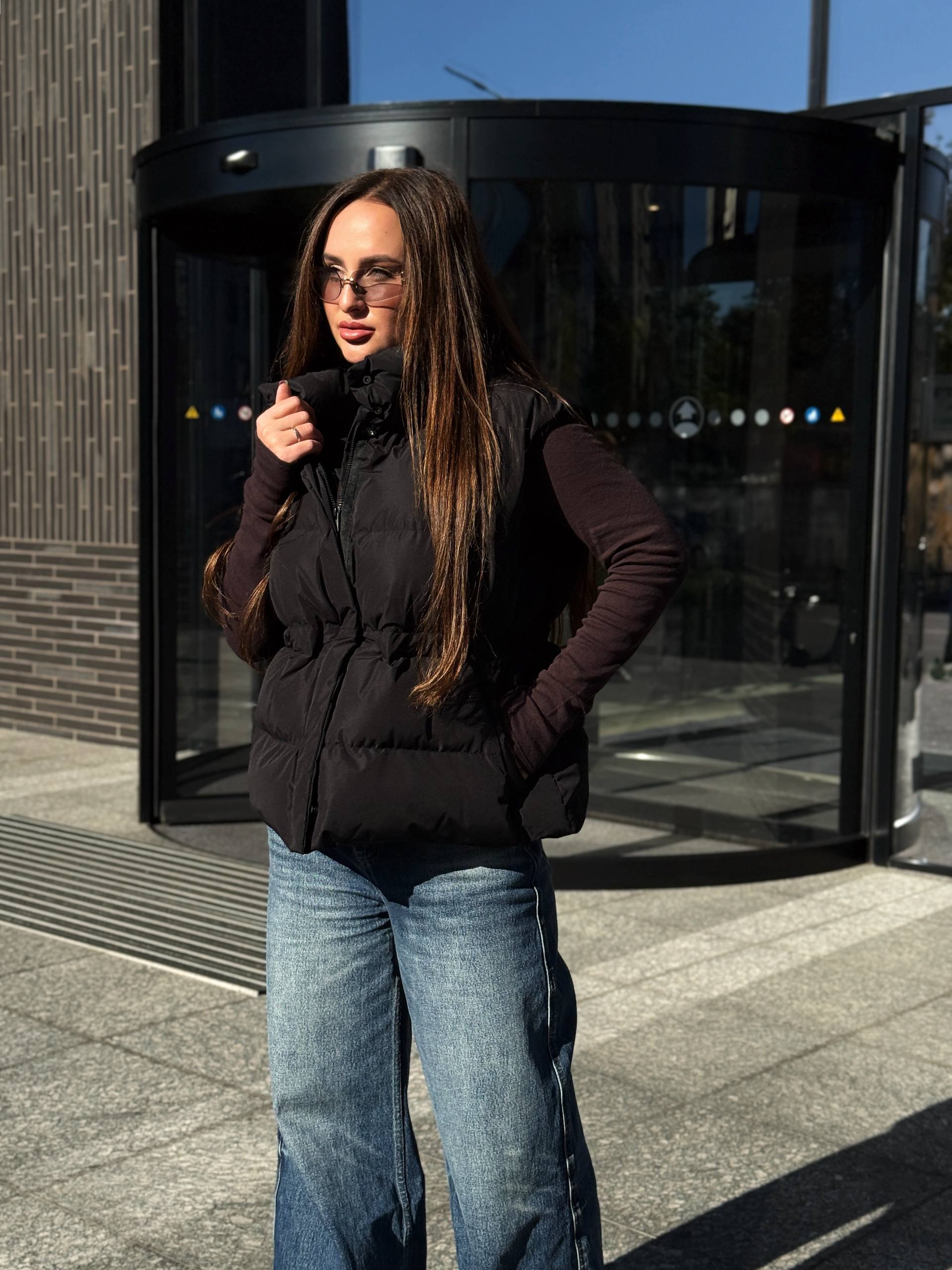 Soft Structure Vest Black