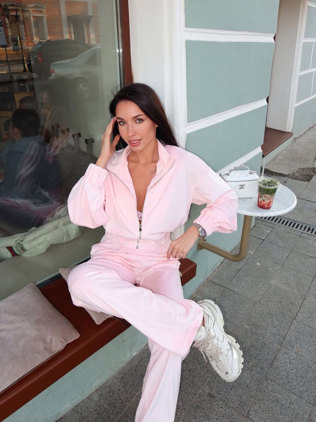 Soft Structure Pink Set