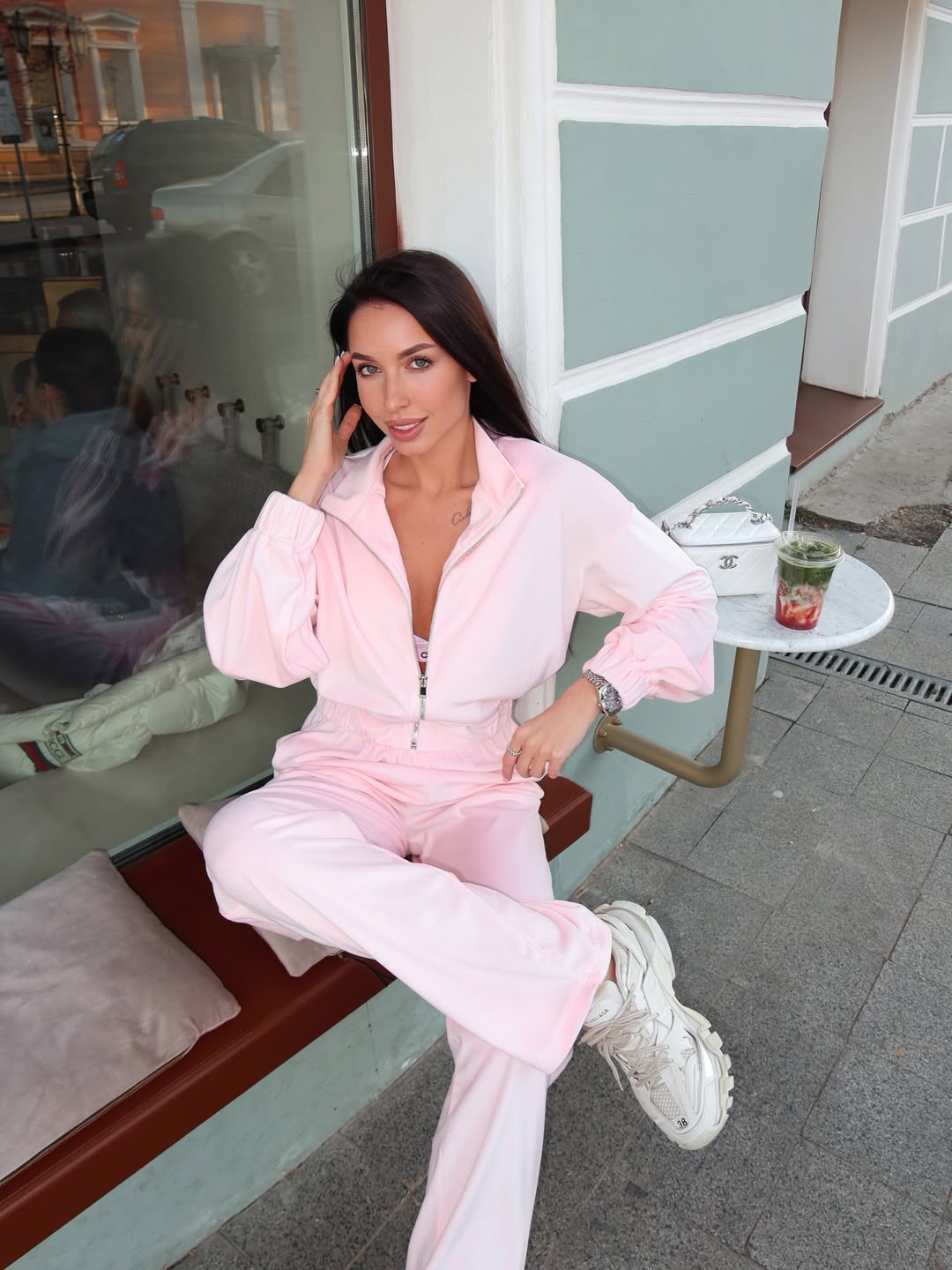 Soft Structure Pink Set
