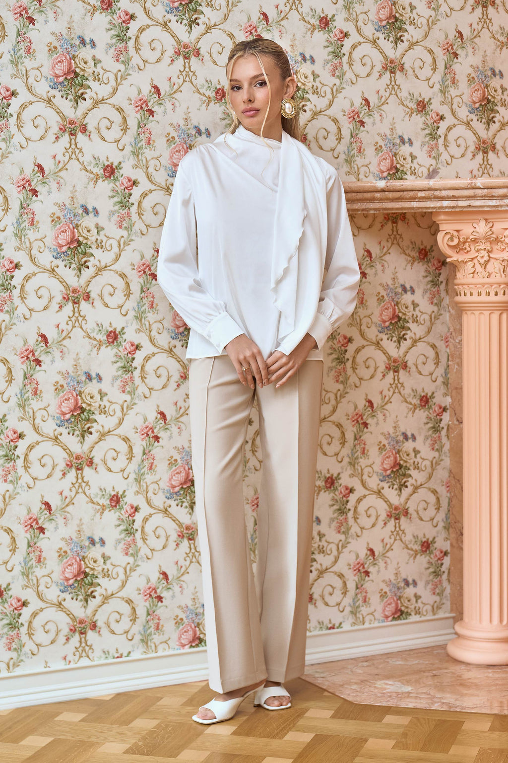Elise Scarf Blouse