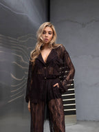Sheer Lace Set