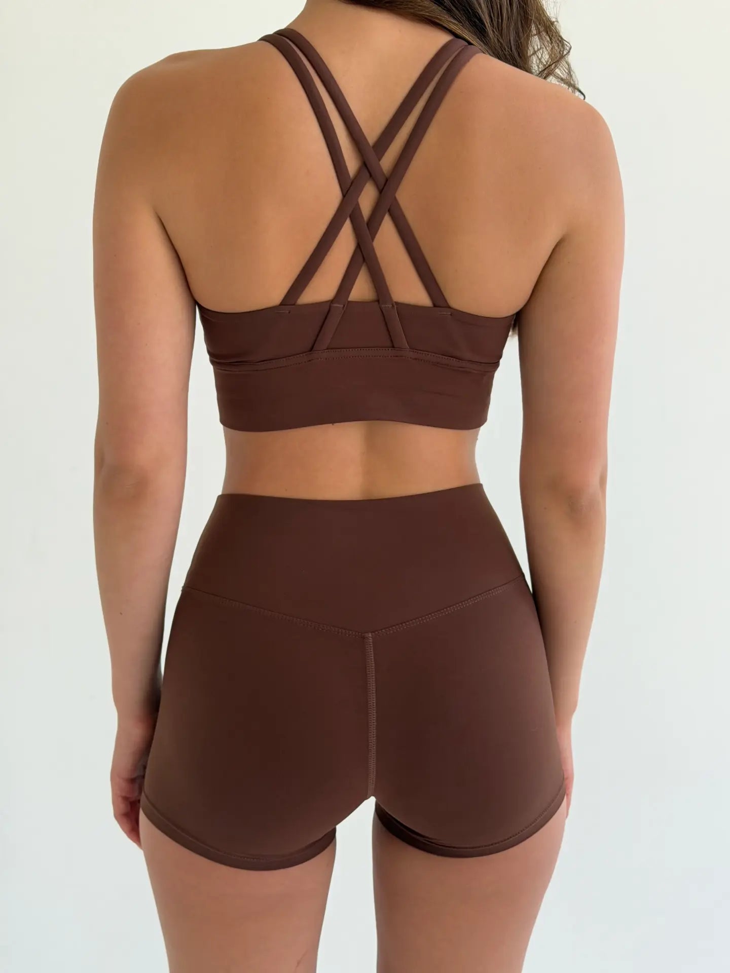 Yoga Brown Shorts