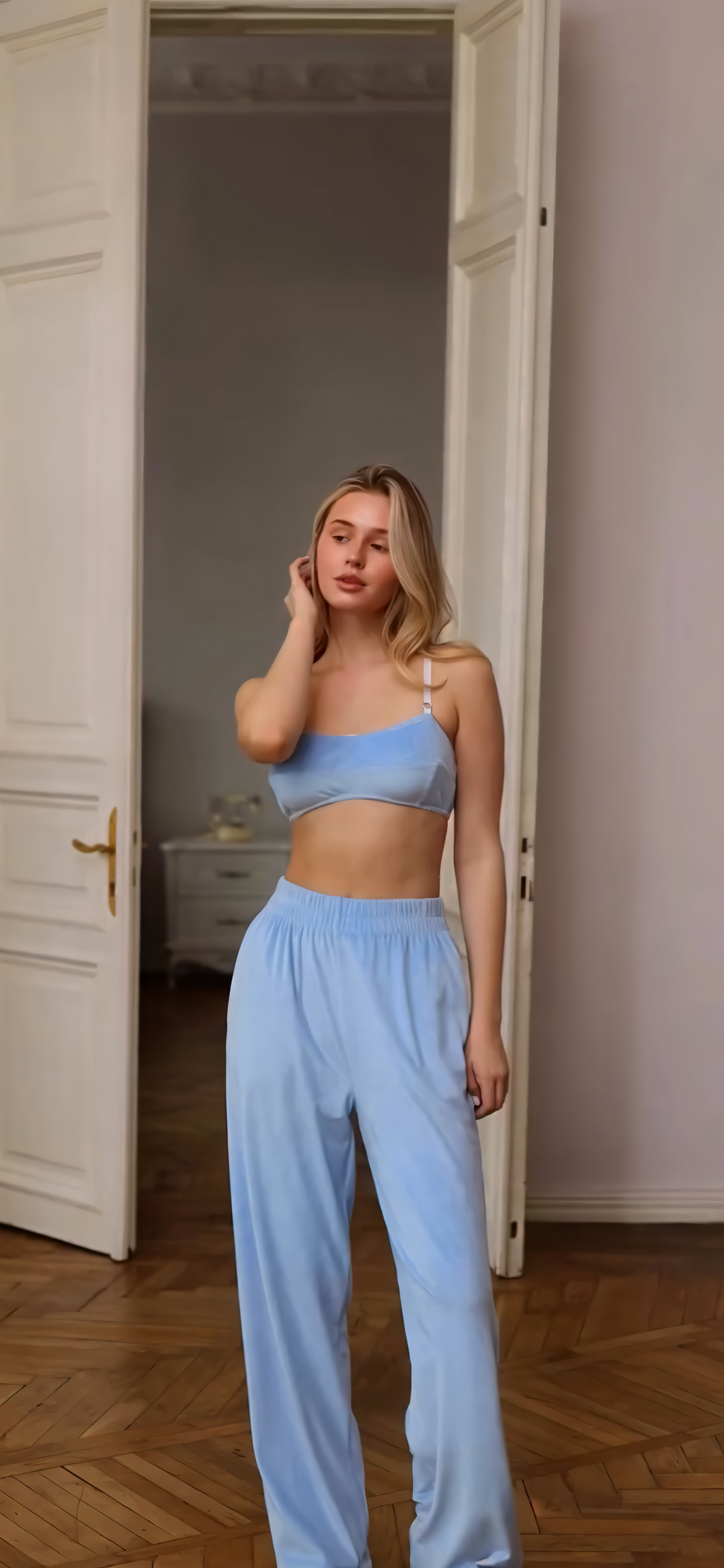 Soft Structure Baby Blue Set