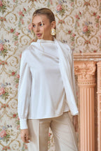 Elise Scarf Blouse