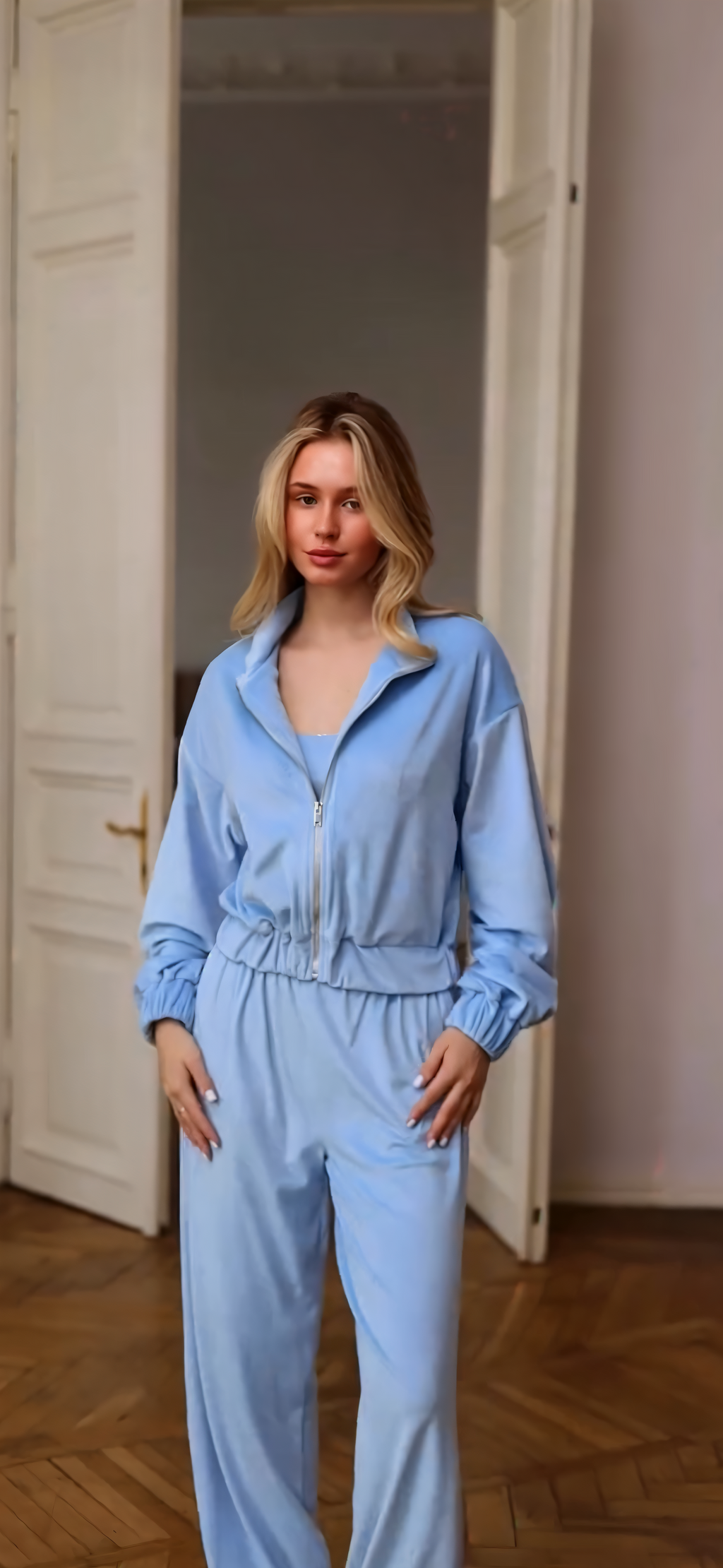 Soft Structure Baby Blue Set