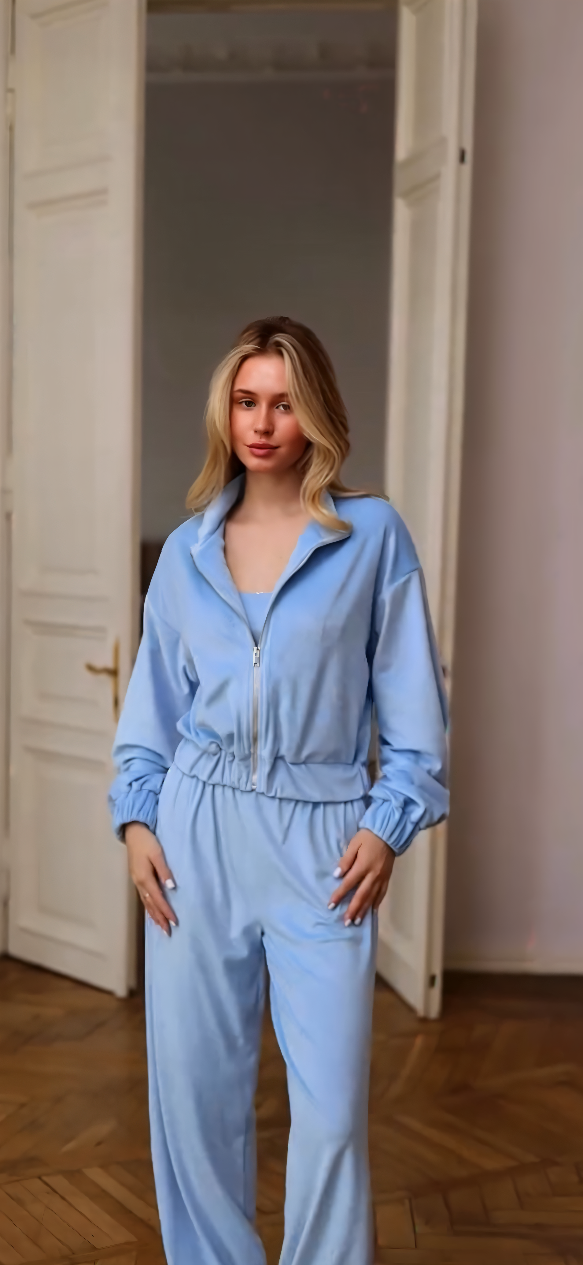 Soft Structure Baby Blue Set