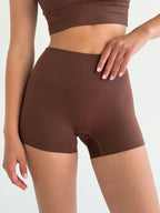 Yoga Brown Shorts