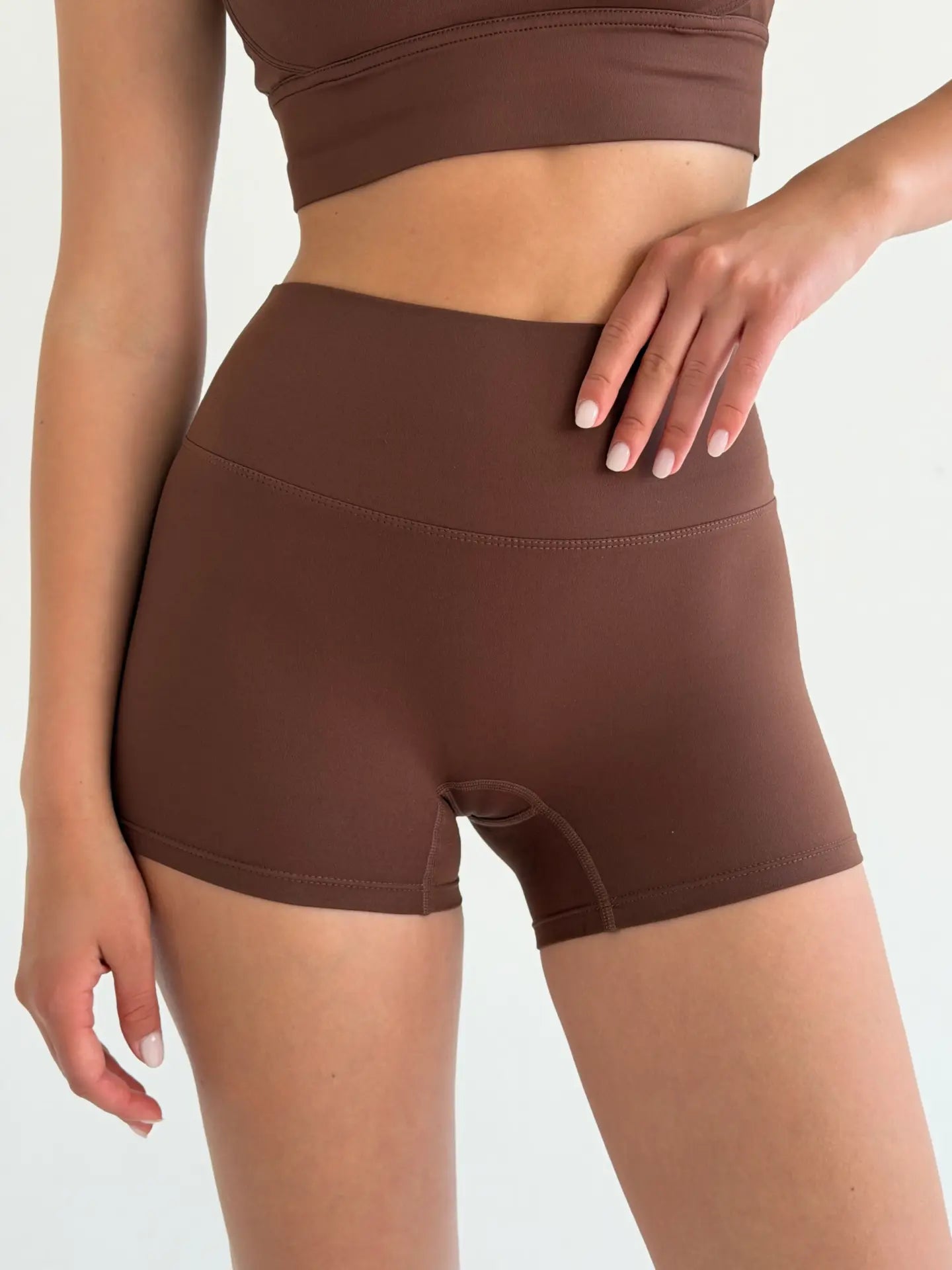 Yoga Brown Shorts