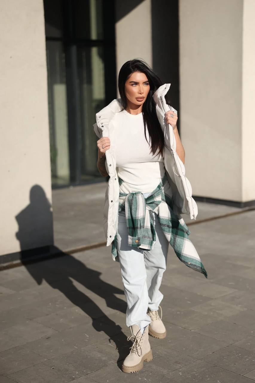 Soft Structure Vest White