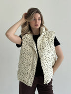 Milk Floral Vest Red Flowers