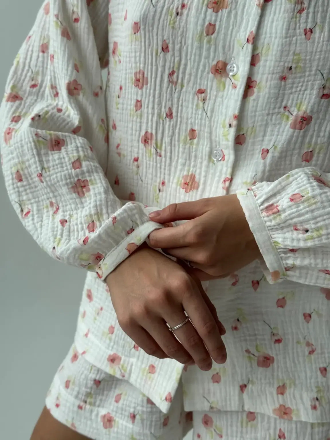 Soft Bloom Muslin Set