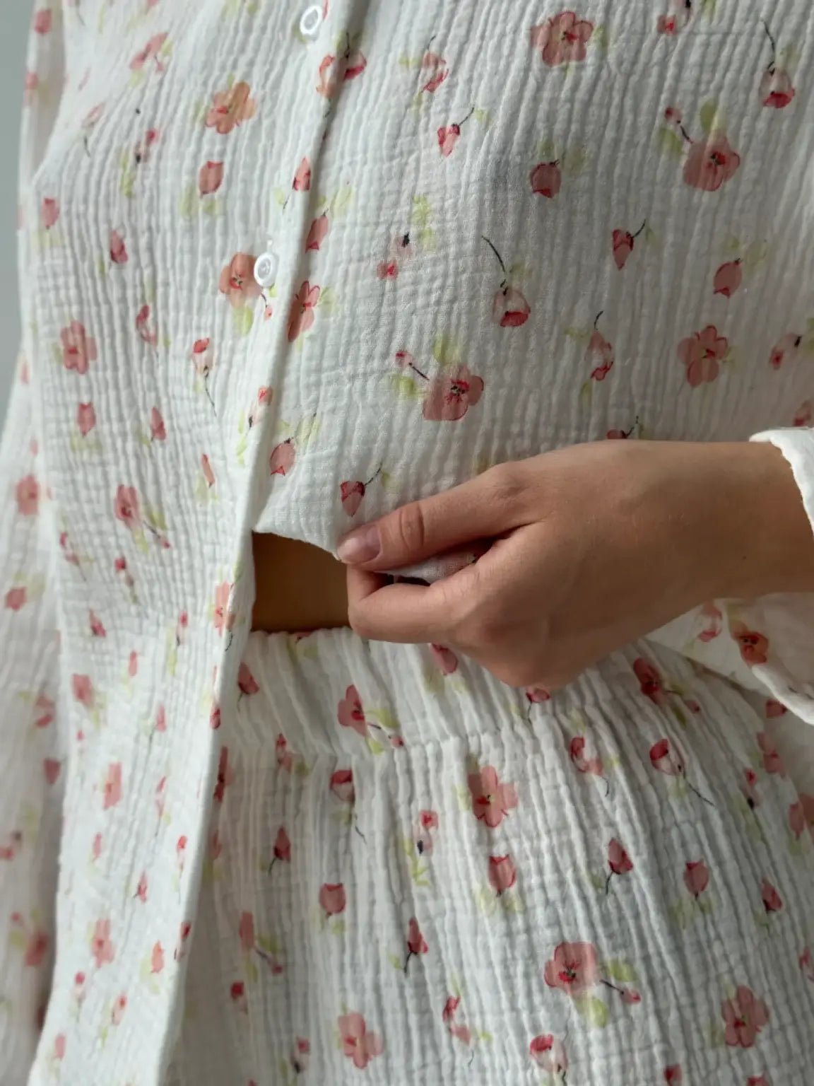 Soft Bloom Muslin Set
