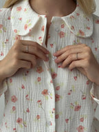 Soft Bloom Muslin Set