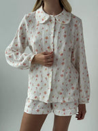 Soft Bloom Muslin Set