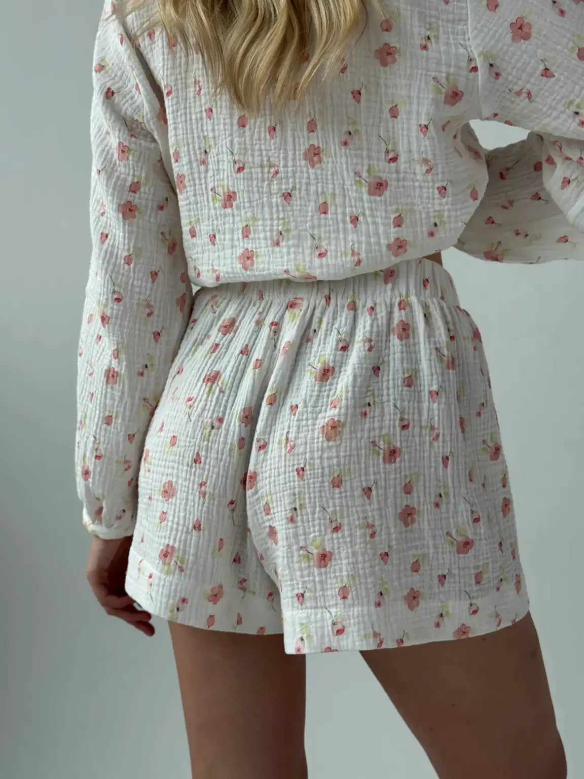 Soft Bloom Muslin Set