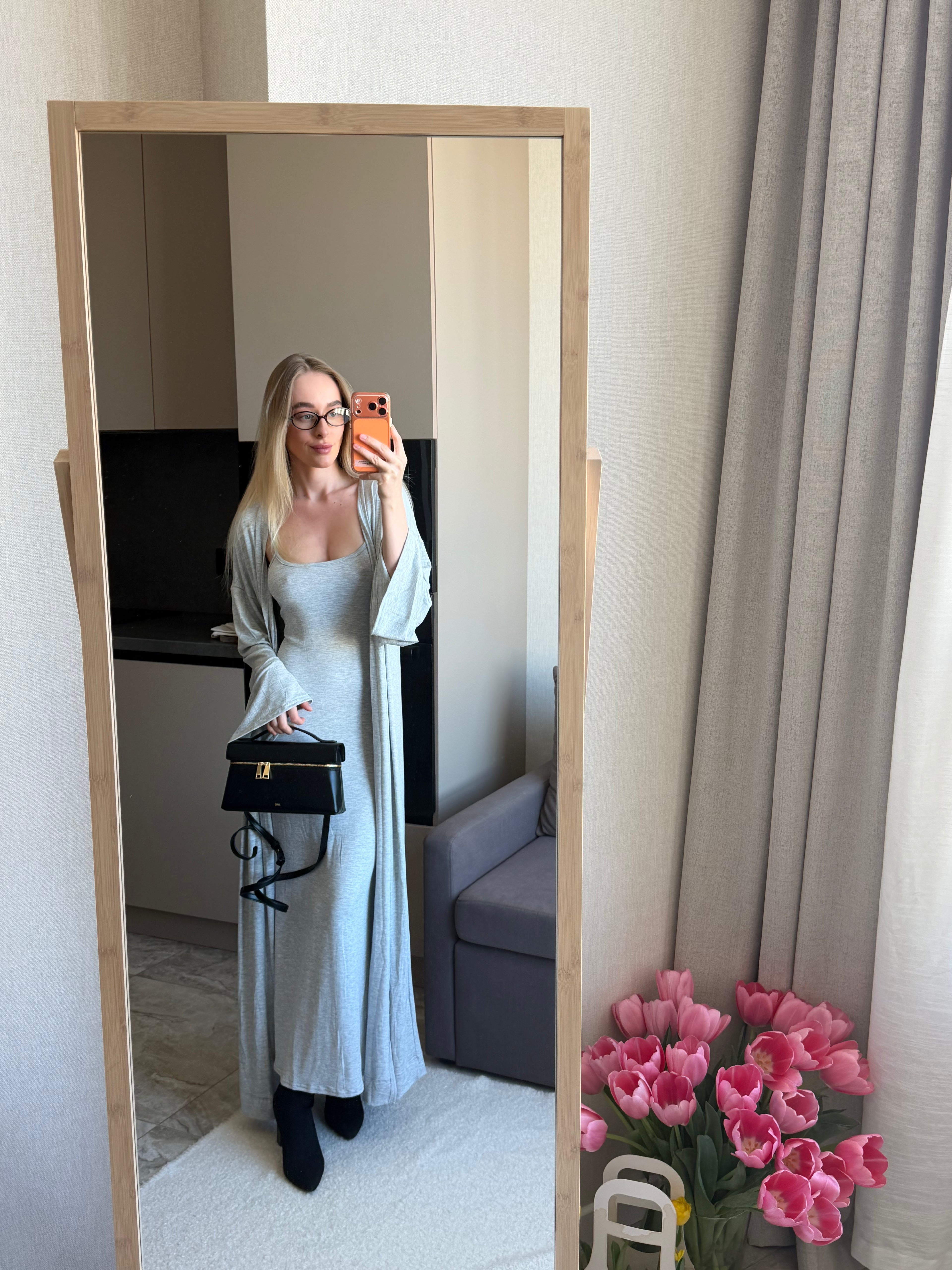 Cozy Duo Set With Dress