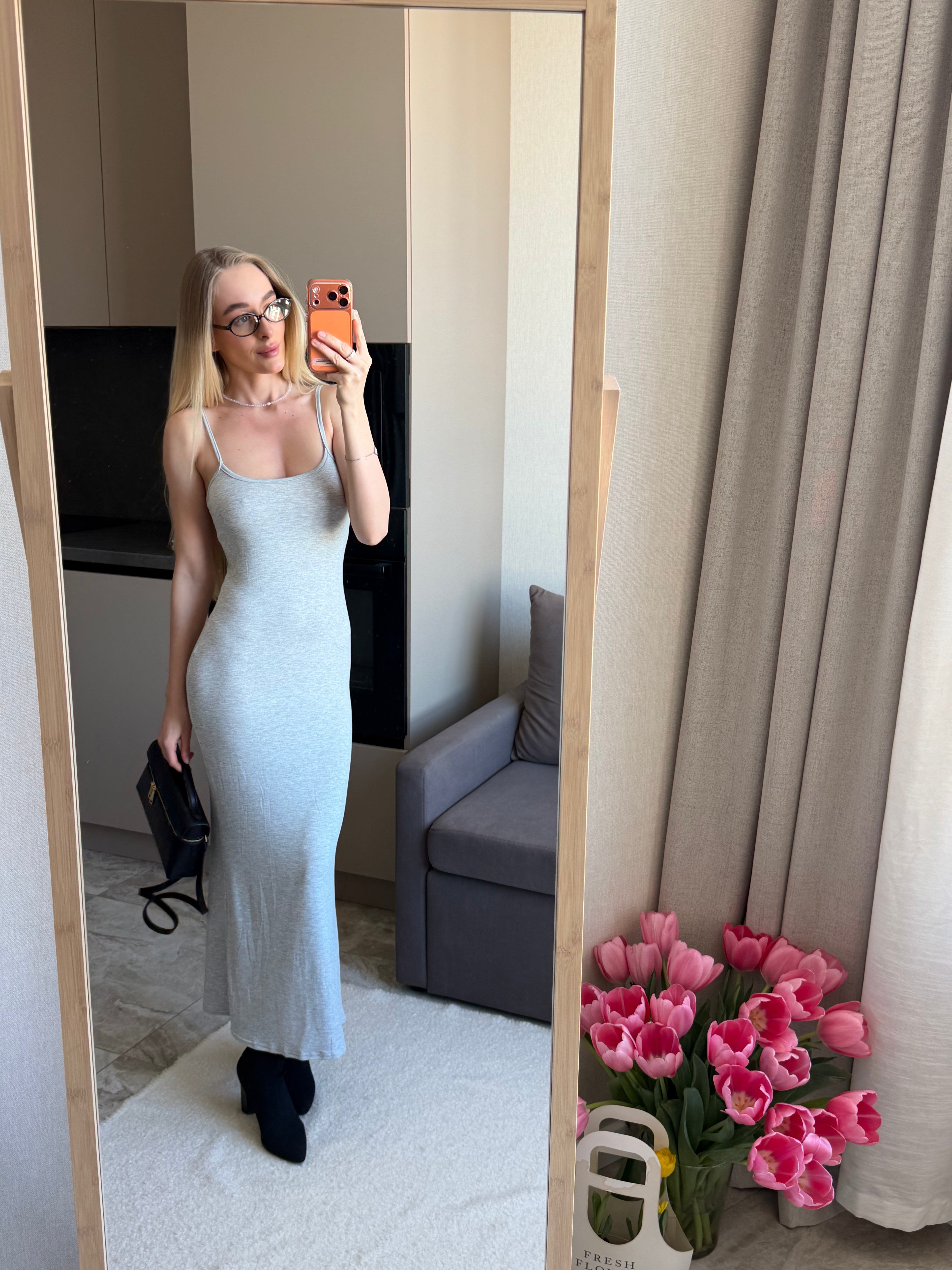 Cozy Duo Set With Dress