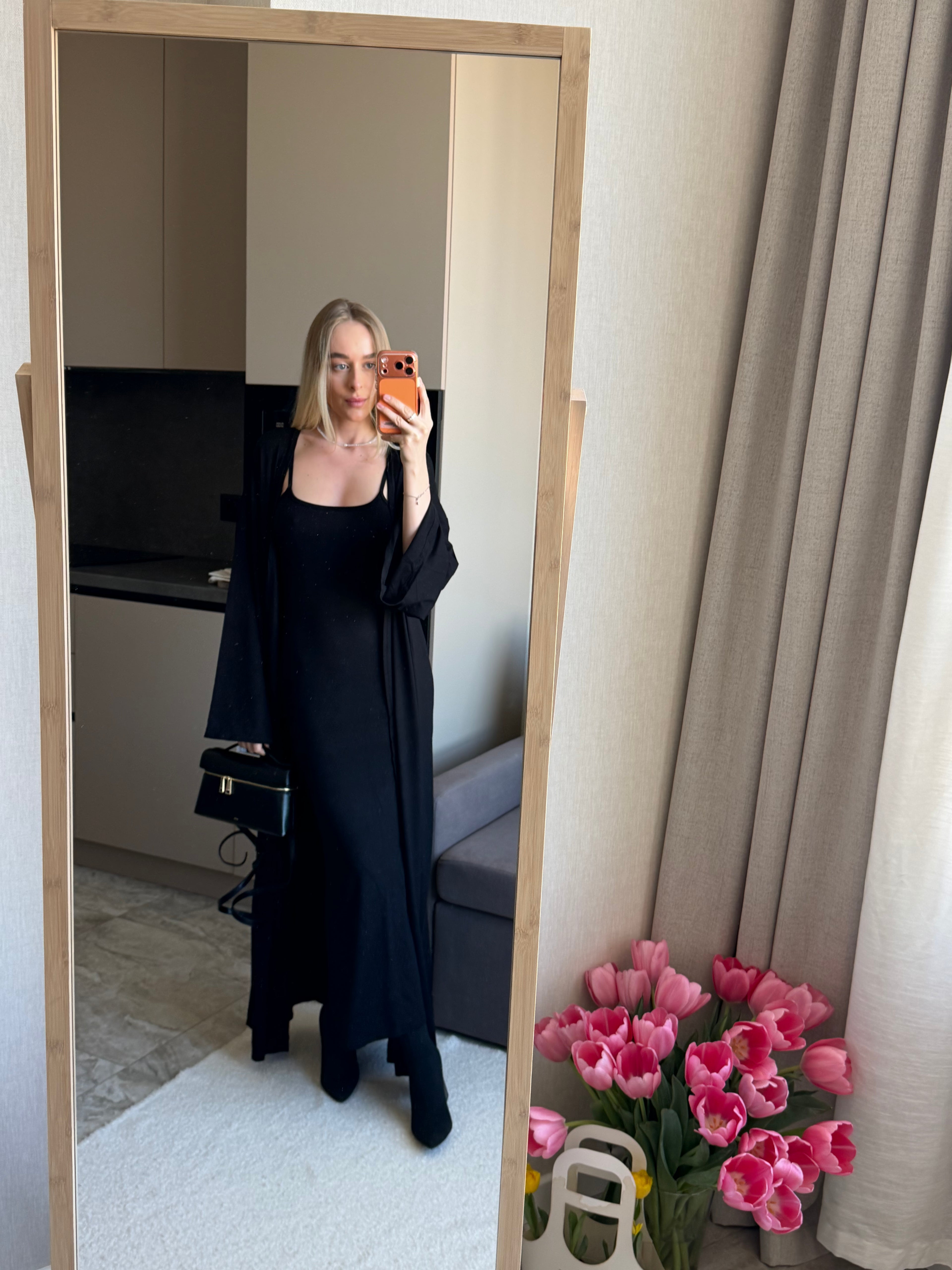 Cozy Duo Set With Dress