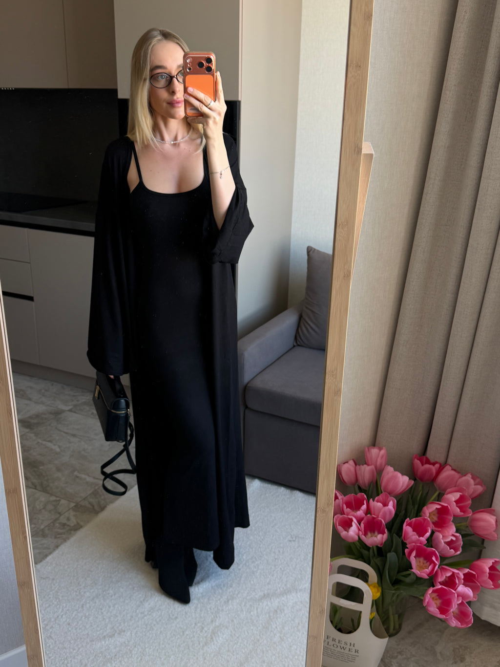 Cozy Duo Set With Dress