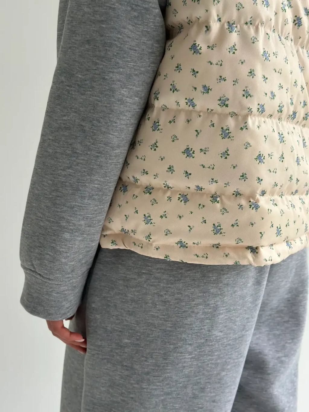 Milk Floral Vest
