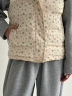 Milk Floral Vest
