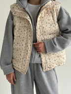 Milk Floral Vest