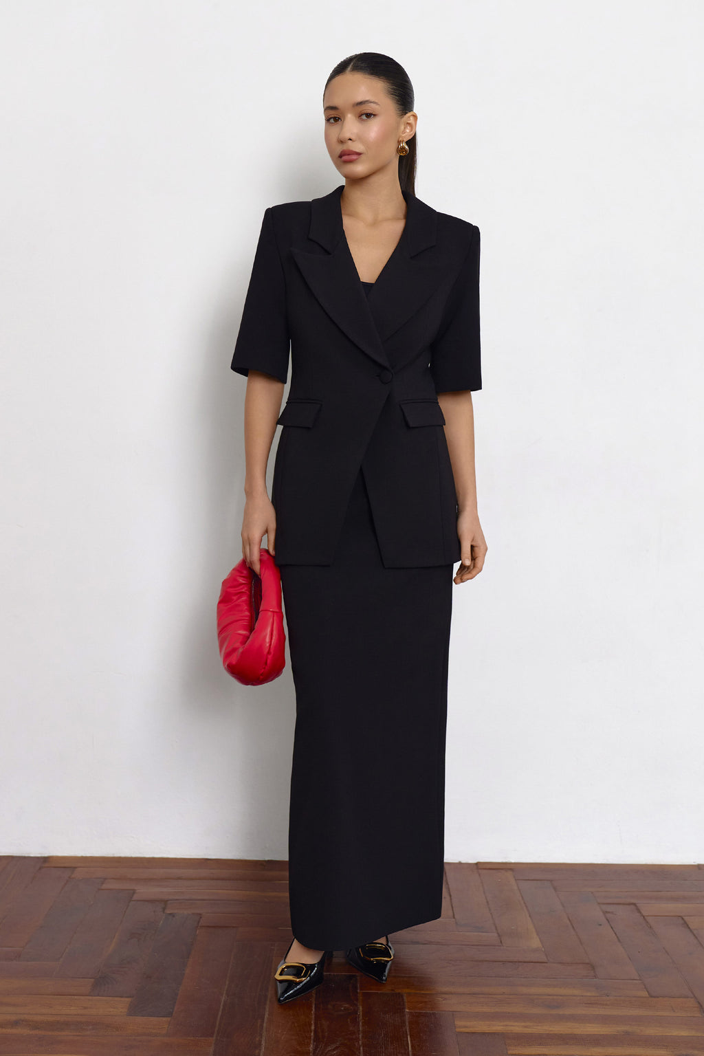 Fitted Blazer Black