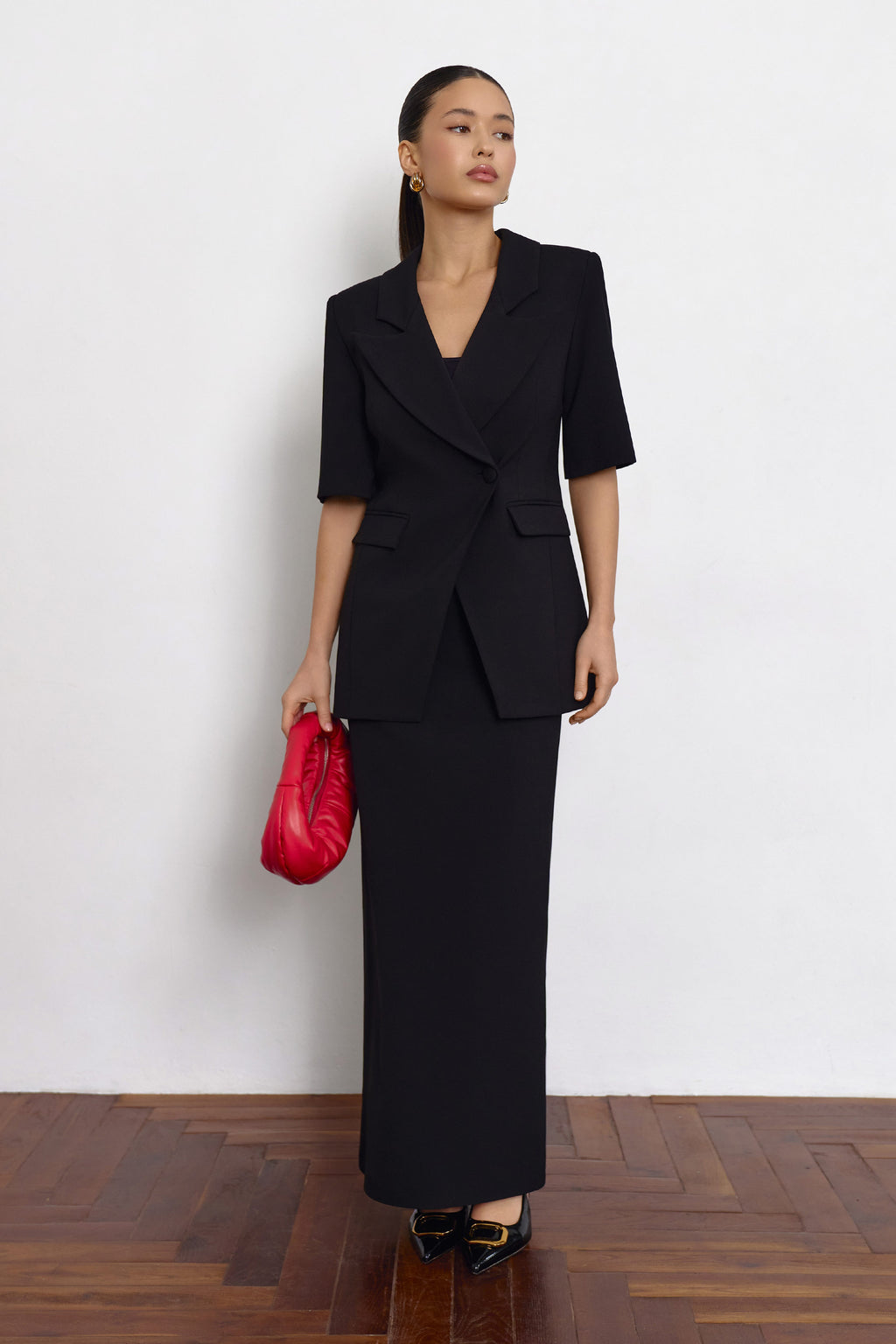 Fitted Blazer Black