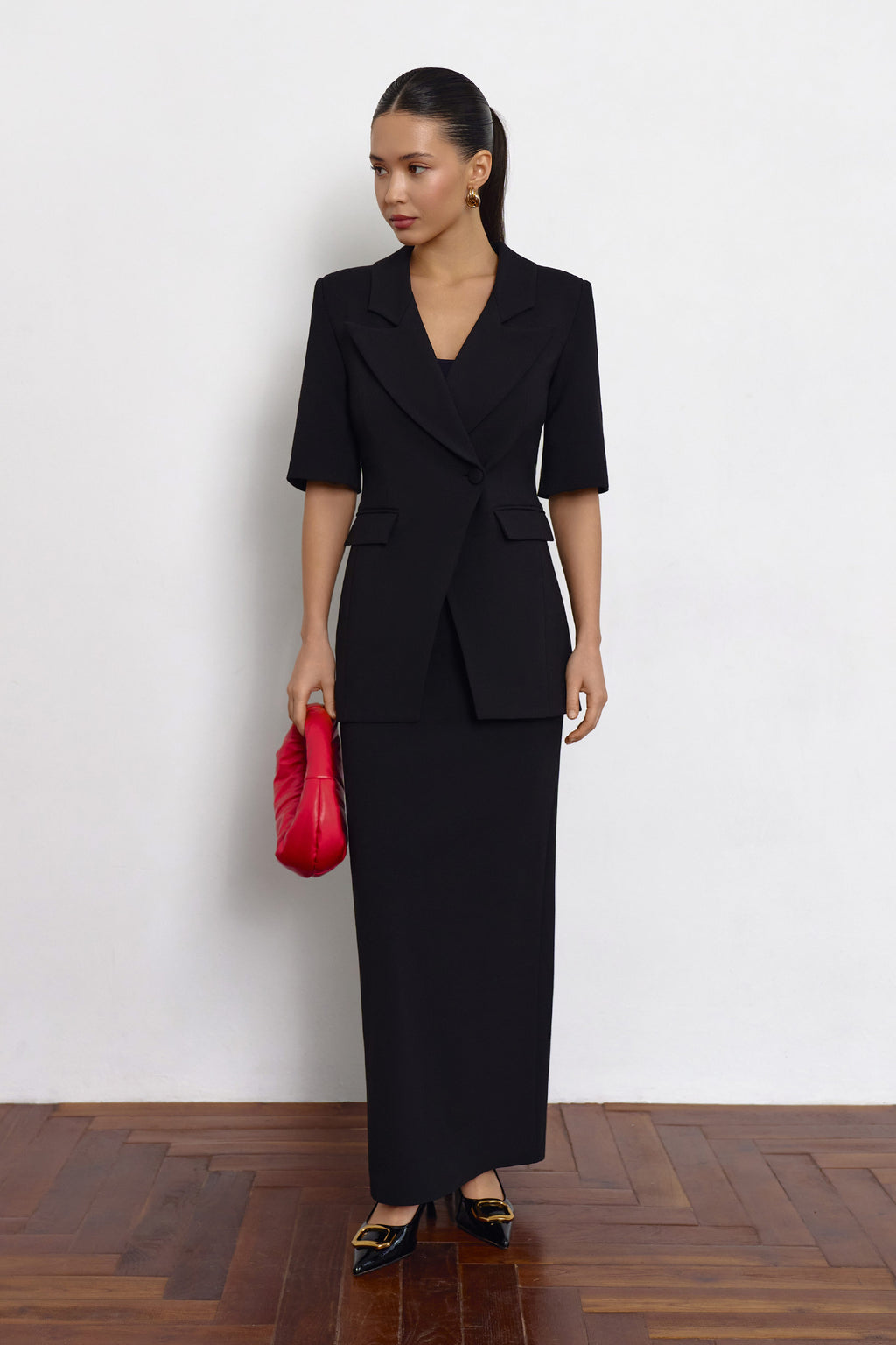 Fitted Blazer Black