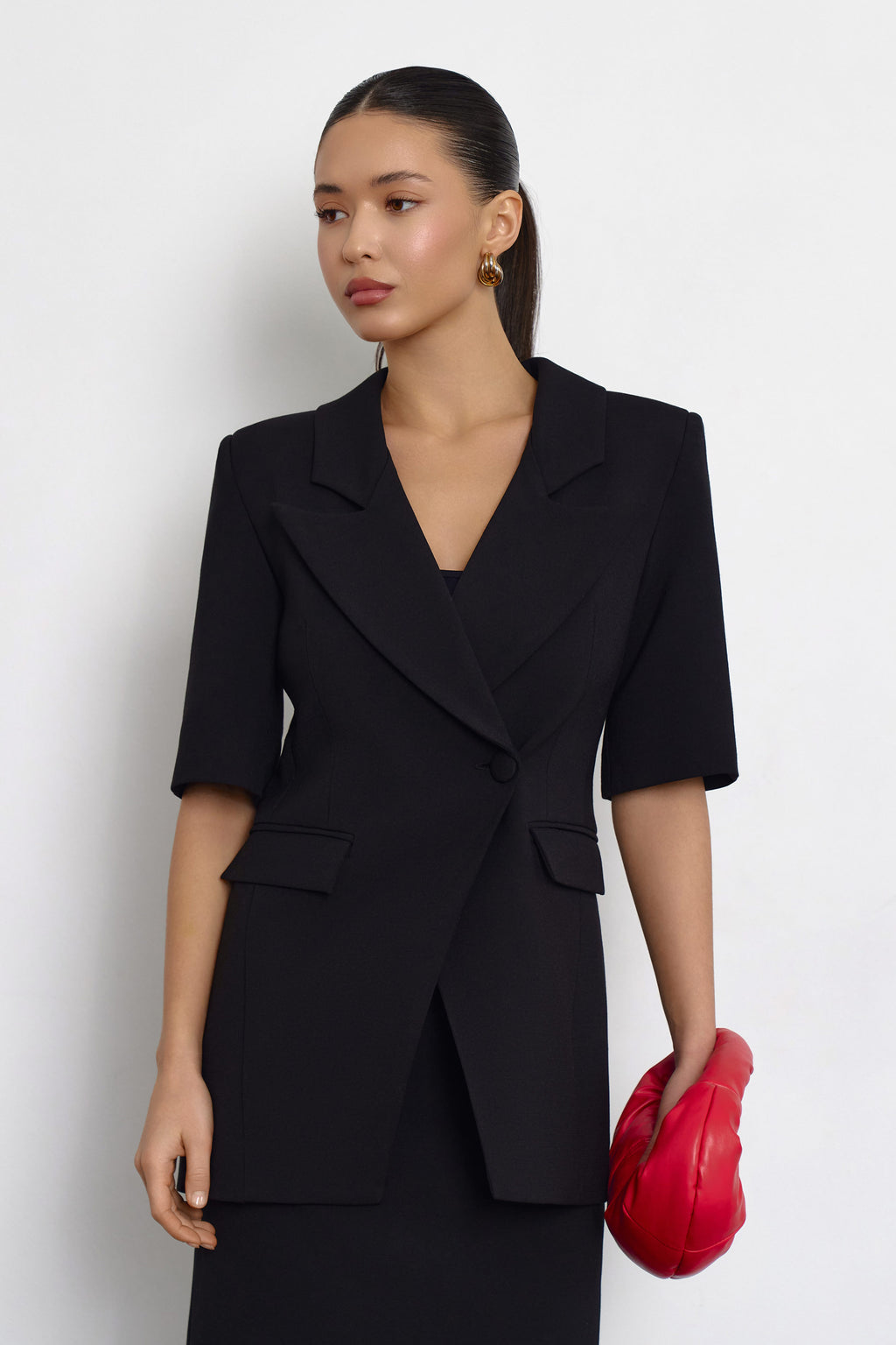 Fitted Blazer Black