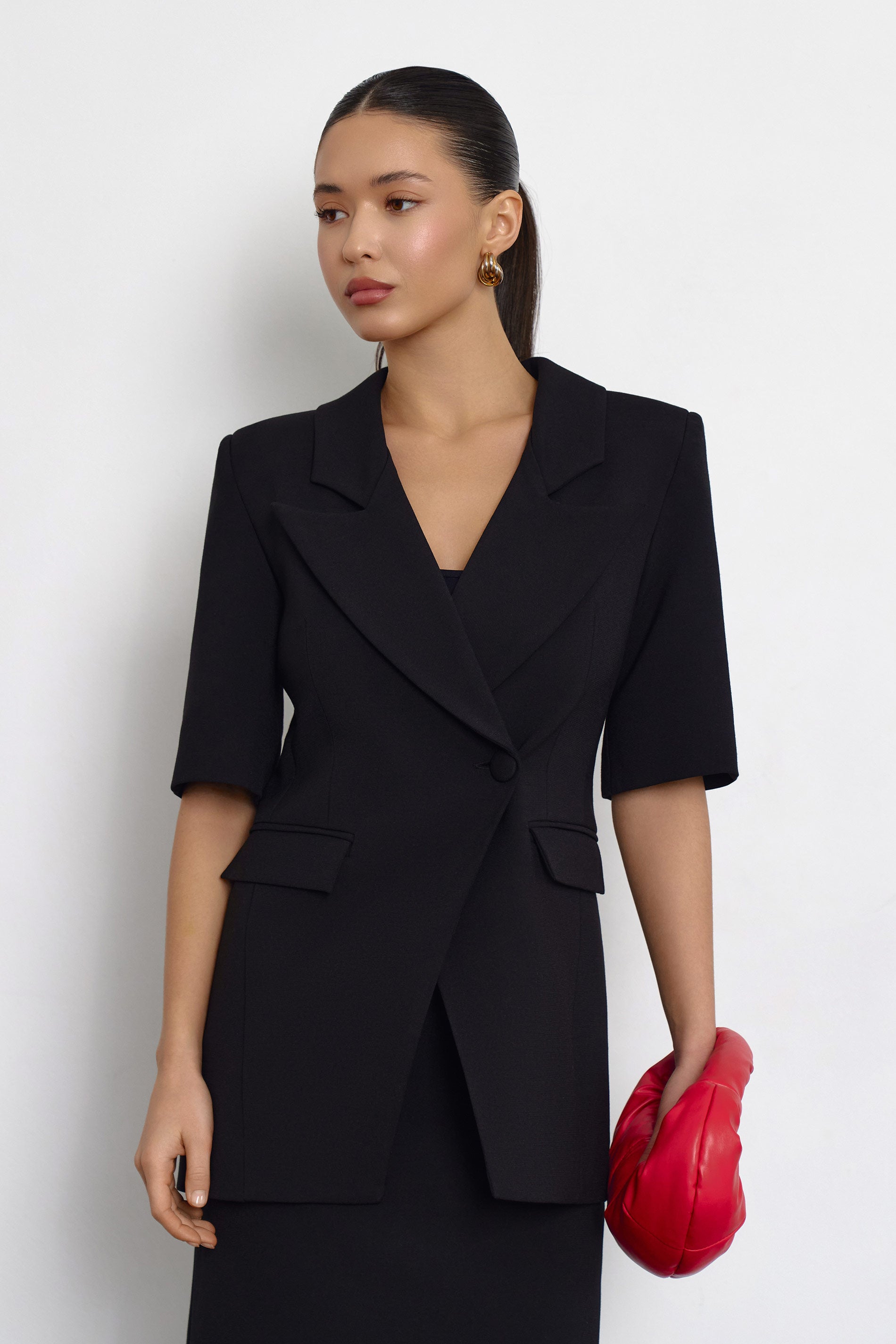 Fitted Blazer Black
