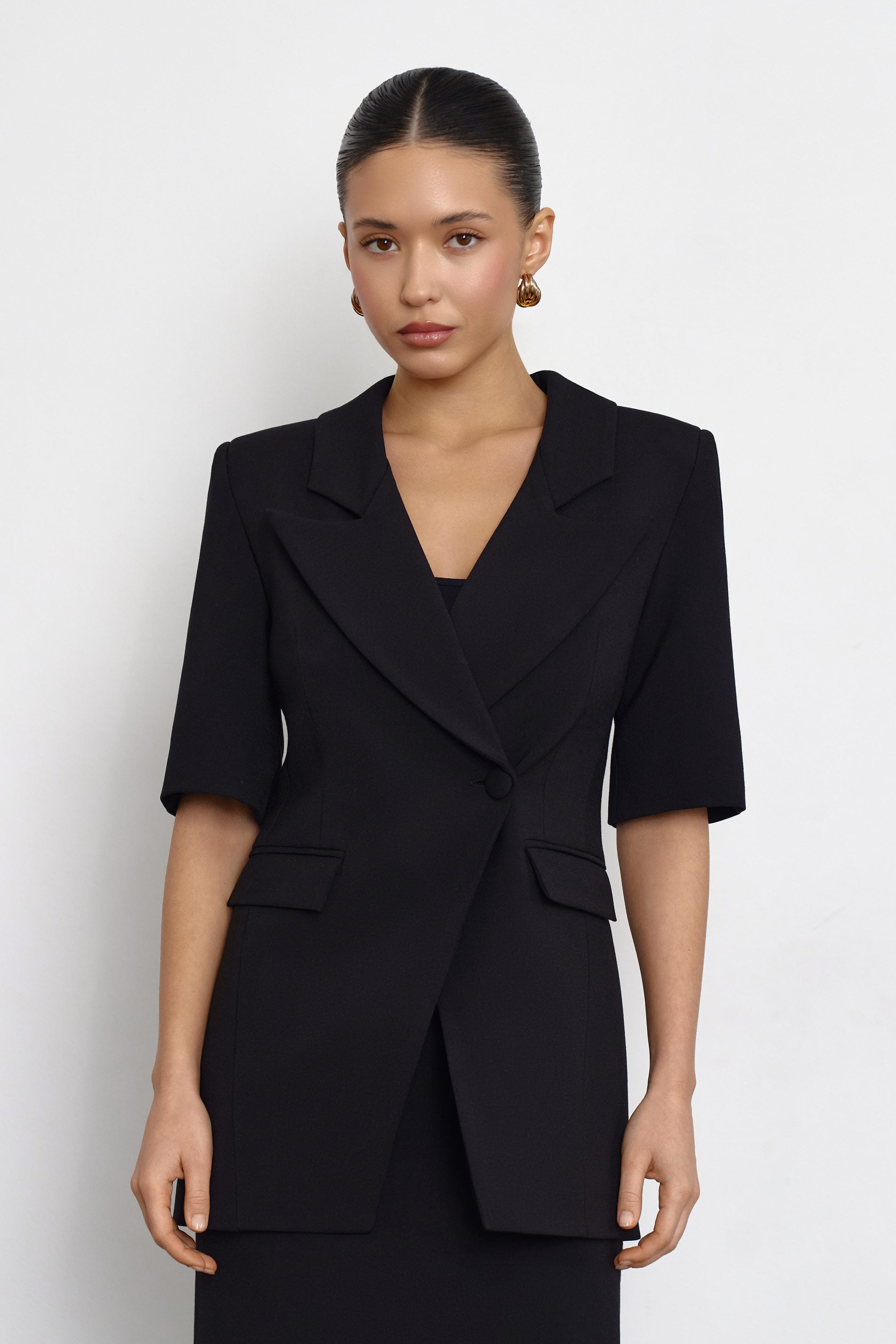 Fitted Blazer Black
