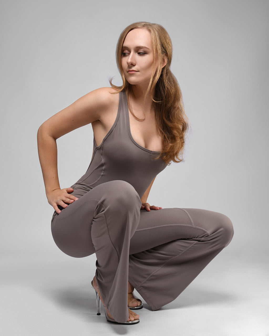 Cloche Flared Jumpsuit