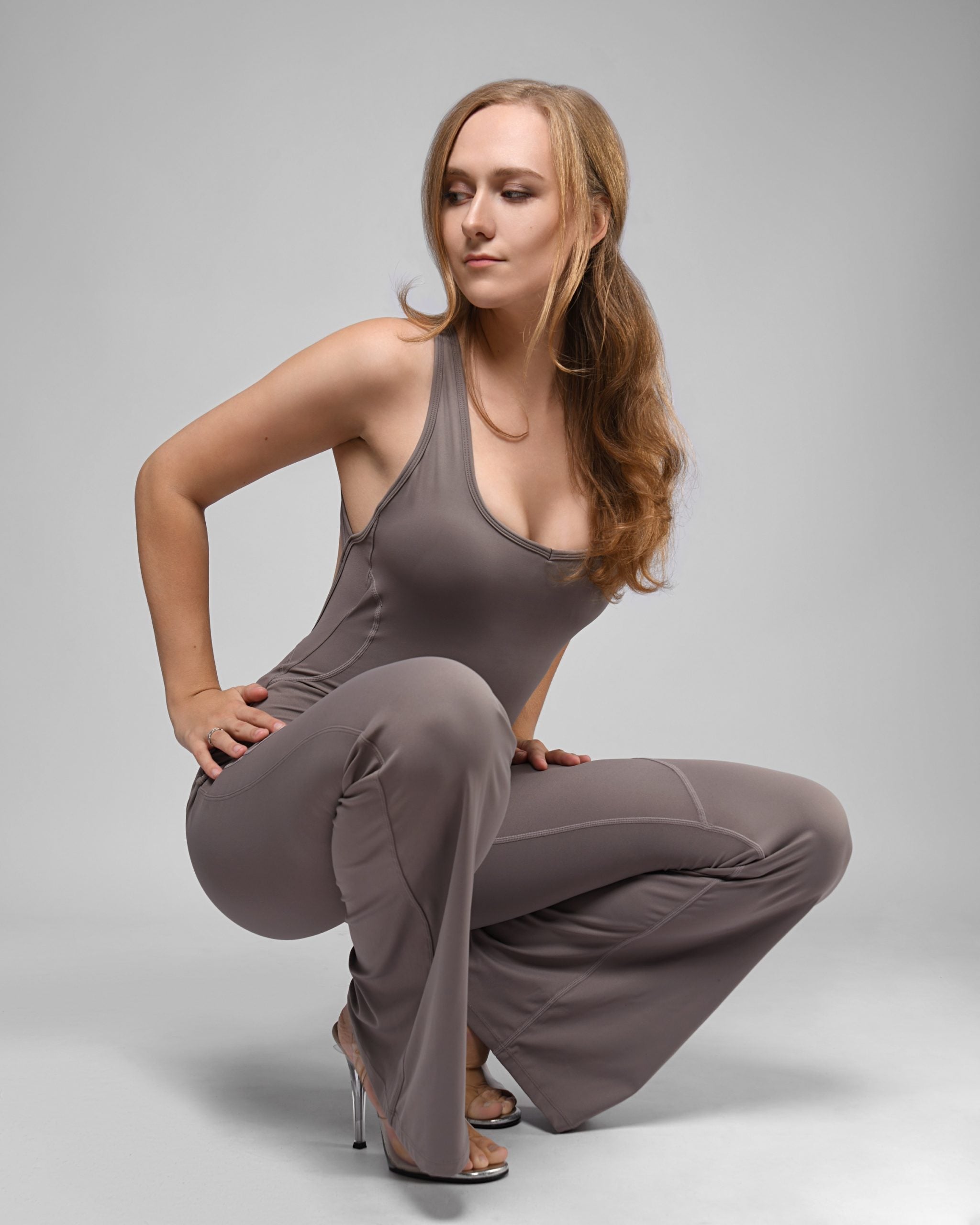 Cloche Flared Jumpsuit