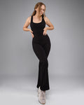 Cloche Flared Jumpsuit