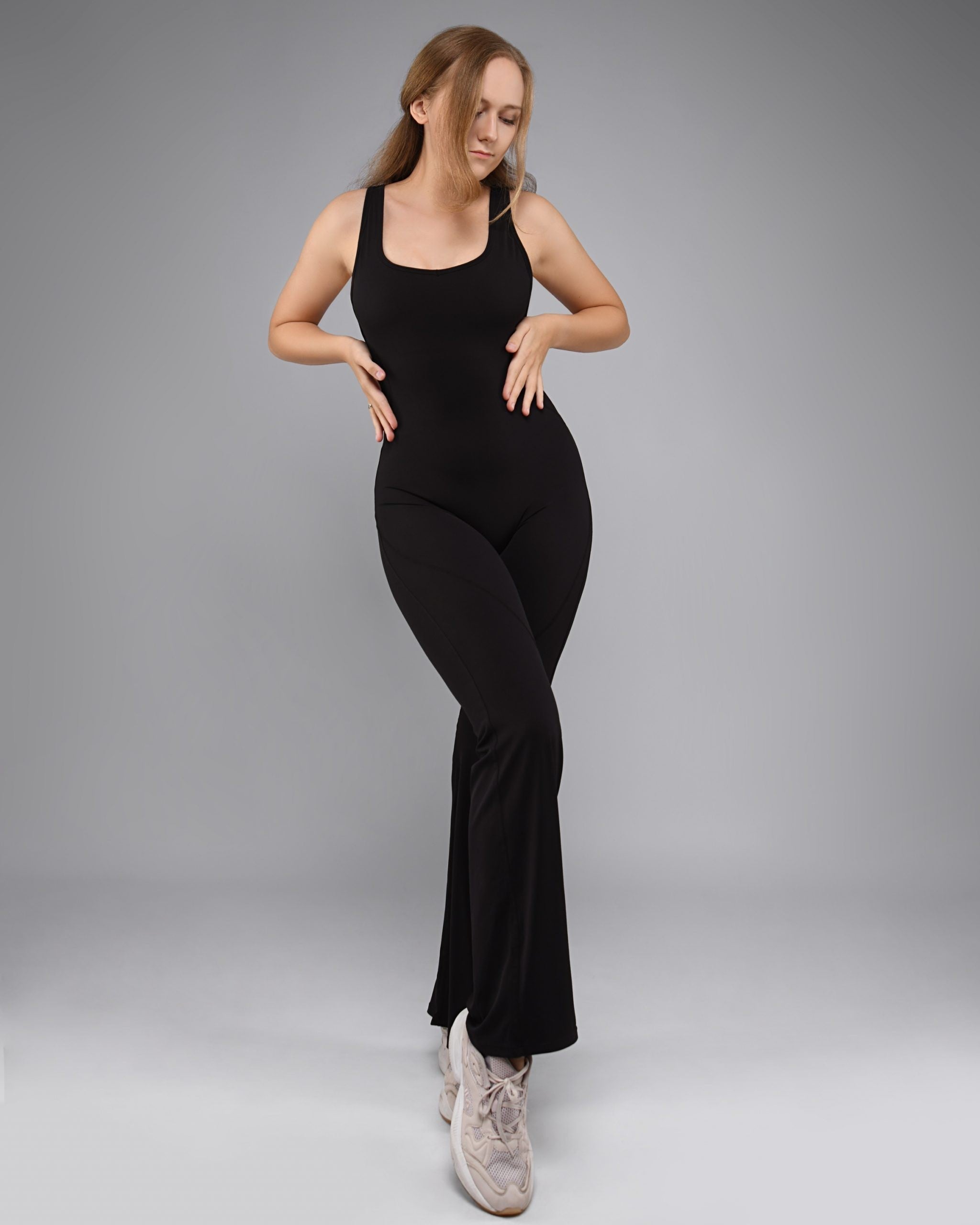 Cloche Flared Jumpsuit
