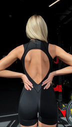 Seams Crop Jumpsuit
