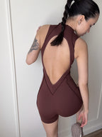 Seams Crop Jumpsuit