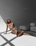 Kerry White Lingerie Set