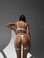 Kerry White Lingerie Set