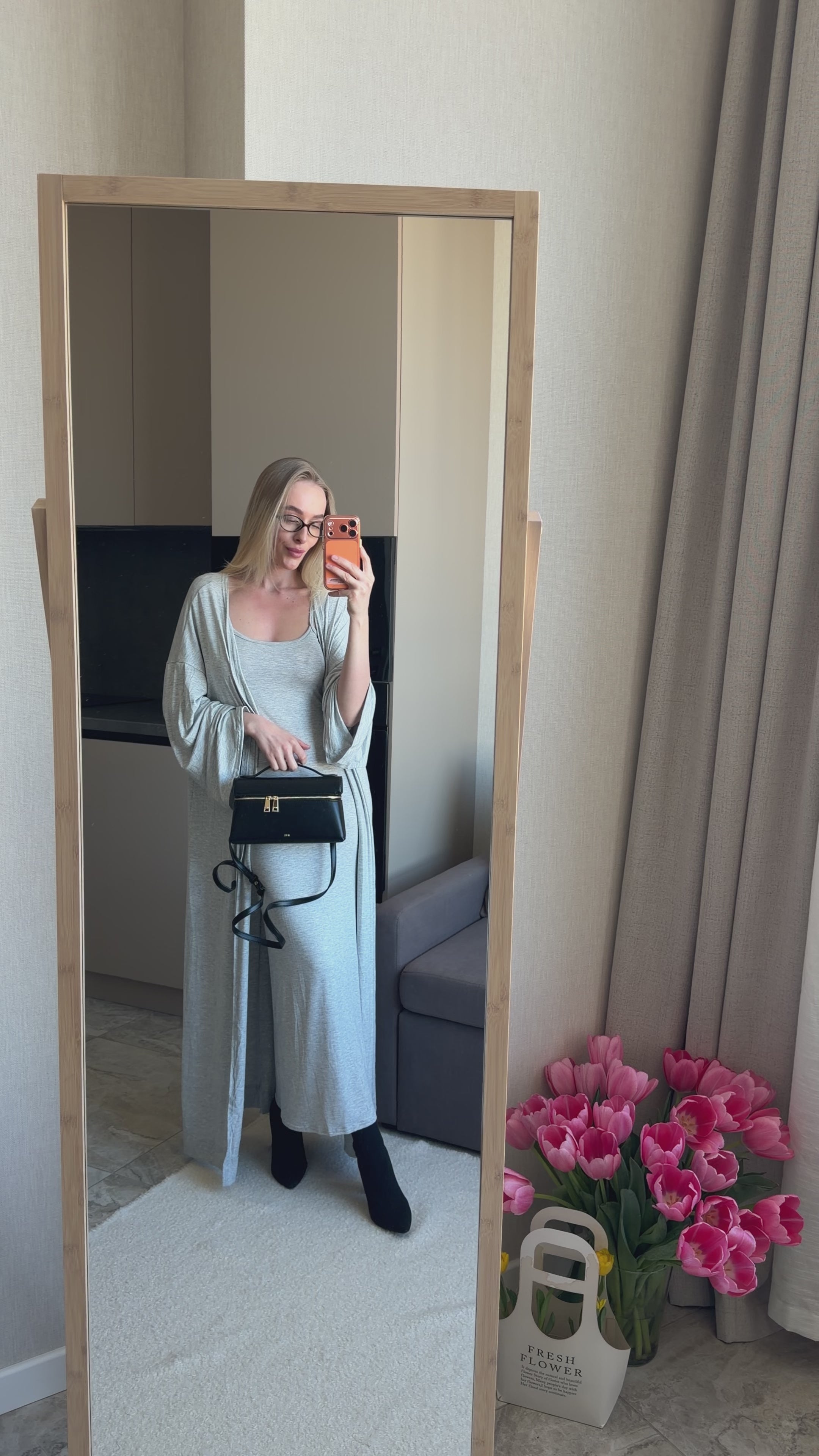 Cozy Duo Set With Dress