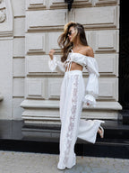 Lace Breeze White Set